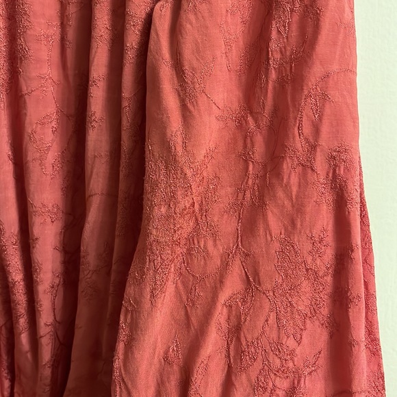 Off the Should Pink Embroidered Top - Picture 4 of 5